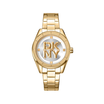DKNY Logo Chambers Midi Watch - DK1L016M0065