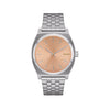 Nixon Time Teller Stainless & Coral Watch - A045-5339-00