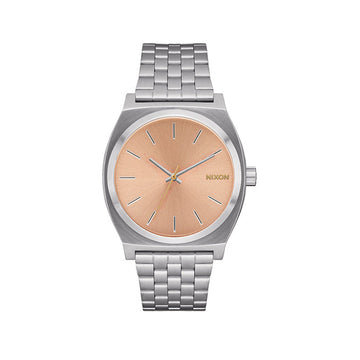Nixon Time Teller Stainless & Coral Watch - A045-5339-00
