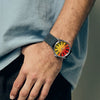 Nixon Sentry Leather Nirvana 'Unplug Fade' Limited Edition Watch - A1418-5274-00