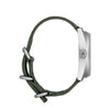 Nixon Clutch 42 Matte Silver & Thyme Watch -  A1447-5350-00