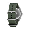 Nixon Clutch 42 Matte Silver & Thyme Watch -  A1447-5350-00