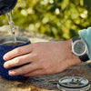 Nixon Clutch 42 Matte Silver & Thyme Watch -  A1447-5350-00