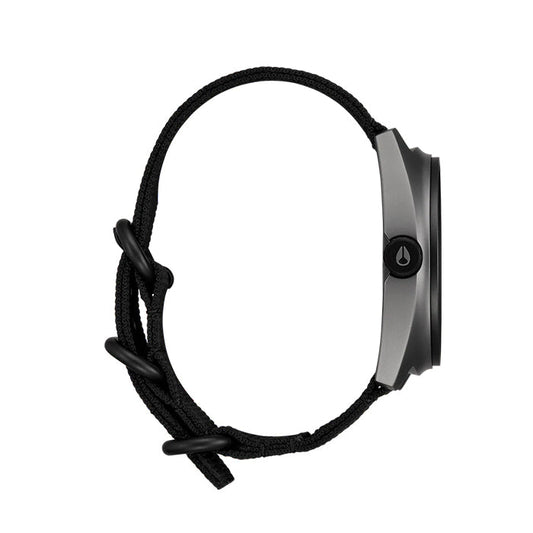 Nixon Clutch 42 Matte Gunmetal & Hot Sauce Watch -  A1447-5351-00